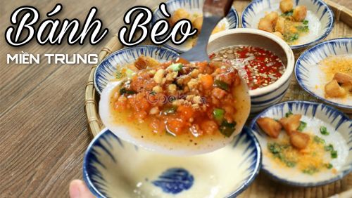 BÁNH BÈO MIỀN TRUNG - Món ăn ngon ăn vặt tại nhà