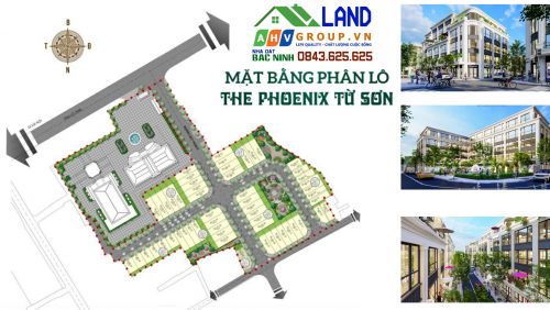 Bán Shophouse Suất Ngoại Giao Dự Án The Phoenix Từ Sơn - AHV Land Bắc Ninh